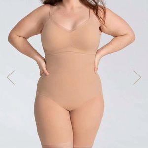 Honeylove SuperPower Shorts Shapewear Nude Sand 2X